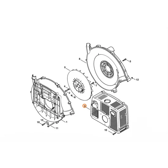 STIHL  Pokrywa 4203 706 2102
